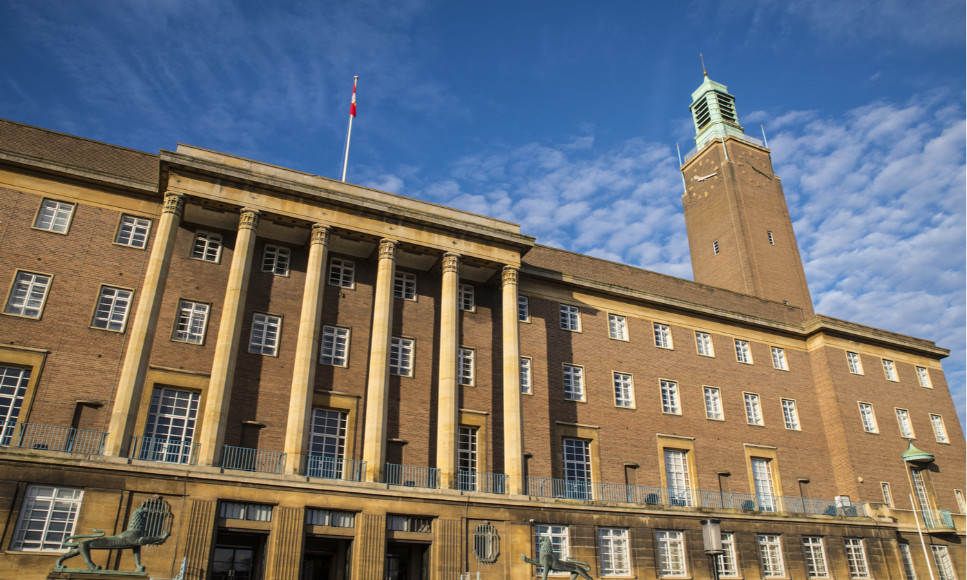 Norwich City Hall Shutterstock