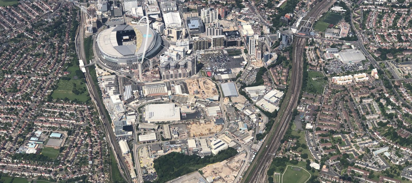 Wembley Aerial shutterstock 1985895569