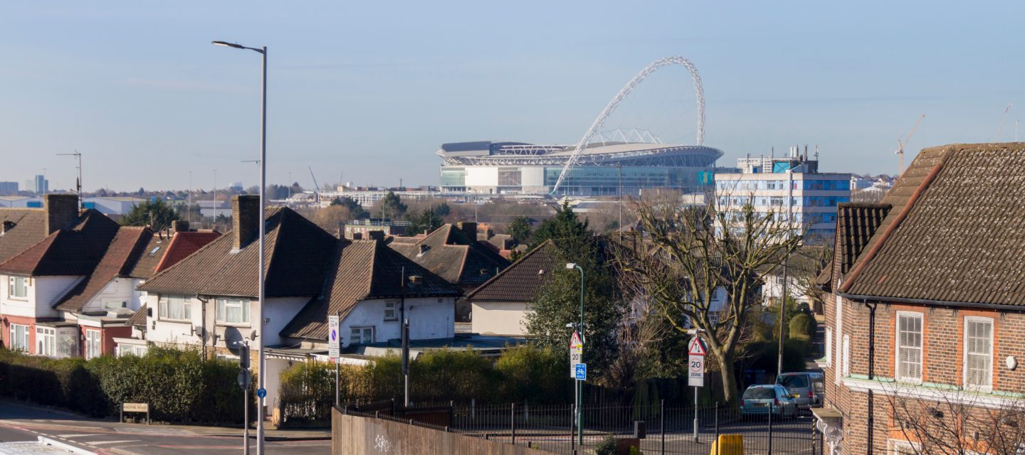 Wembley buurt shutterstock 1386746501